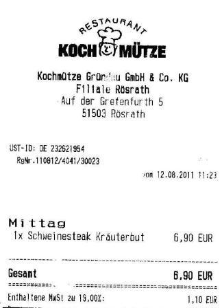 whor Hffner Kochmtze Restaurant